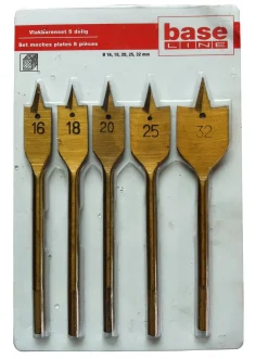 Boor- & Bitsets|Brico Baseline Speedboor Set – 5 Stuks