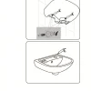 Toiletfonteinen|Brico Baseline Toiletfontein 37,5X31Cm Keramiek Wit