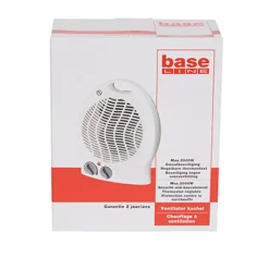 Brico Baseline Ventilatorkachel 2000W Wit