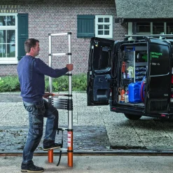 Telescopische Ladders|Brico Batavia Telescoopladder 2,63 M