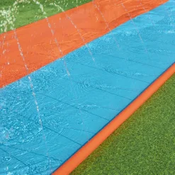 Brico Bestway H2Ogo Dubbele Waterglijbaan 4,88 Mtr- Waterspeelgoed