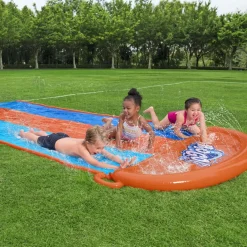 Brico Bestway H2Ogo Triple Waterglijbaan 488 Cm- Waterspeelgoed