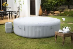 Brico Bestway Jacuzzi Lay-Z Spa 60135 1350L Gris O236X71Cm- Spa En Jacuzzi