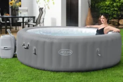 Brico Bestway Jacuzzi Lay-Z Spa 60135 1350L Gris O236X71Cm- Spa En Jacuzzi