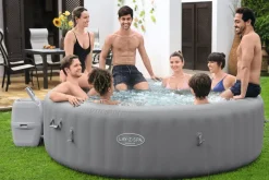 Brico Bestway Jacuzzi Lay-Z Spa 60135 1350L Gris O236X71Cm- Spa En Jacuzzi