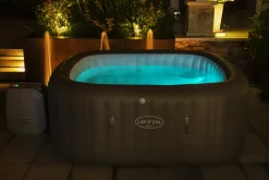 Brico Bestway Jacuzzi Lay-Z-Spa Palma Hydrojet Pro 60057 1050L O201X80Cm- Spa En Jacuzzi