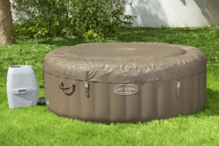 Brico Bestway Lay-Z-Spa 60017, 916 L, 6 Personen, Rond, Bubbelmassage / Airjet, Beige, Wit- Spa En Jacuzzi