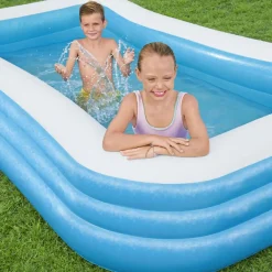 Brico Bestway Opblaasbaar Familie Zwembad 305 X 183 Cm- Opblaaszwembaden