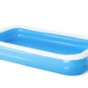 Brico Bestway Opblaasbaar Zwembad Family Pool Rechthoekig Blauw 305X183X46Cm- Opblaaszwembaden