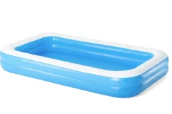 Brico Bestway Opblaasbaar Zwembad Family Pool Rechthoekig Blauw 305X183X46Cm- Opblaaszwembaden