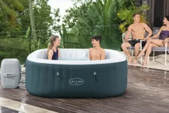 Brico Bestway Opblaasbare Jacuzzi Lay-Z-Spa Ibiza Airjet 806L Groen 180X180X66Cm- Spa En Jacuzzi