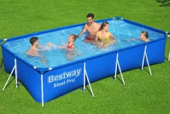 Brico Bestway Opzetzwembad Steel Pro Power 400X211X81Cm- Opzetzwembaden Zonder Pomp