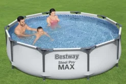 Brico Bestway Opzetzwembad Steel Pro Max O305X76Cm- Opzetzwembaden Zonder Pomp