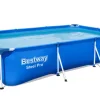 Brico Bestway Opzetzwembad Steel Pro Power 300X201X66Cm- Opzetzwembaden Zonder Pomp