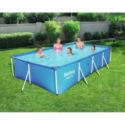 Brico Bestway Opzetzwembad Steel Pro Power 300X201X66Cm- Opzetzwembaden Zonder Pomp