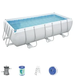 Brico Bestway Zwembad Power Steel Pool 6478L 404X201X101Cm- Opzetzwembaden Met Pomp