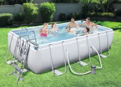 Brico Bestway Zwembad Power Steel Pool 6478L 404X201X101Cm- Opzetzwembaden Met Pomp