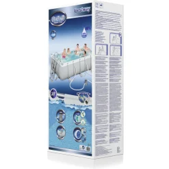 Brico Bestway Zwembad Power Steel Pool 6478L 404X201X101Cm- Opzetzwembaden Met Pomp