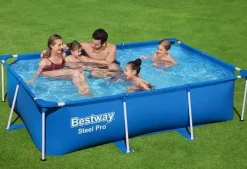 Brico Bestway Zwembad Steel Pro Rechthoek 259- Opzetzwembaden Zonder Pomp