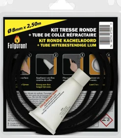 Brico Bevil Kit Ronde Kachelkoord Fulgurant 8 Mm Met Hittebestendige Lijm Tube
