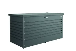 Brico Biohort Kussenbox Hobby 160 Donkergrijs Metallic 79X160Cm- Opbergboxen Tuin
