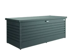 Brico Biohort Kussenbox Hobby 180 Donkergrijs Metallic 79X181Cm- Opbergboxen Tuin