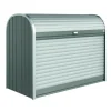 Brico Biohort Opbergbox Storemax 160 Kwartsgrijs Metallic 78X163Cm- Opbergboxen Tuin