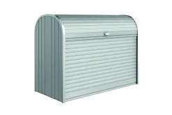 Brico Biohort Opbergbox Storemax 160 Zilver Metallic 78X163Cm- Opbergboxen Tuin