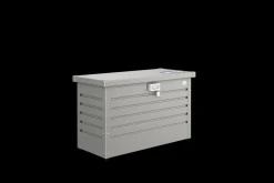 Brico Biohort Pakket-Box 100 Kwartsgrijs Metallic 101X46X61Cm- Opbergboxen Tuin