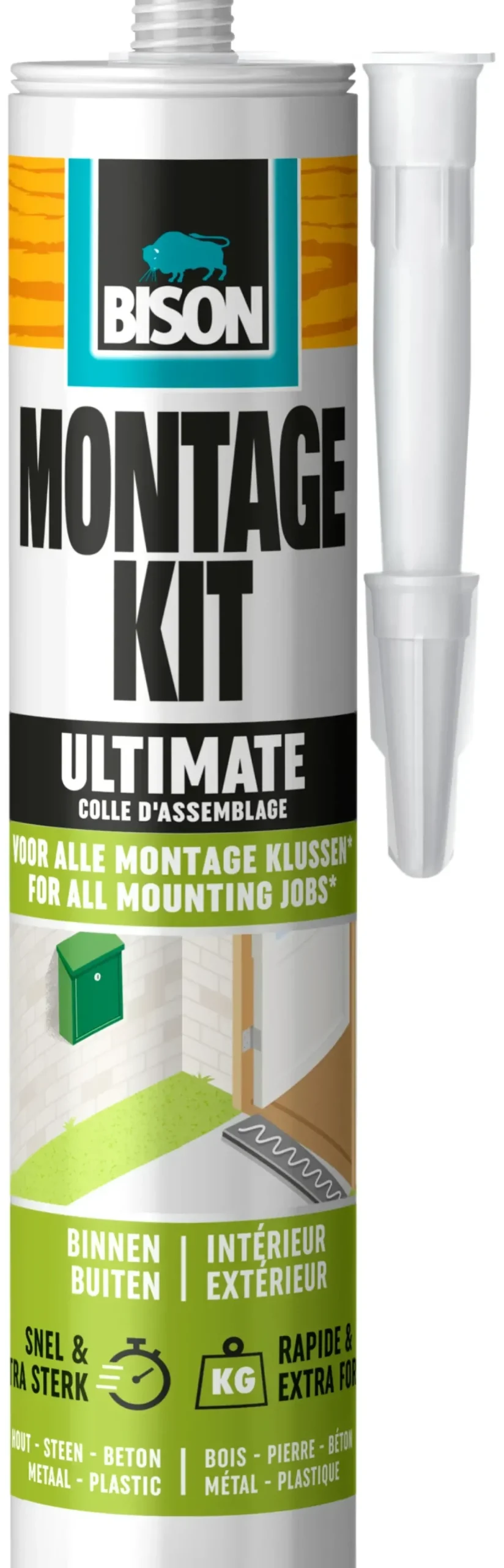 Brico Bison Montage Kit Ultimate 165Gr- Lijm- & Kitpistolen