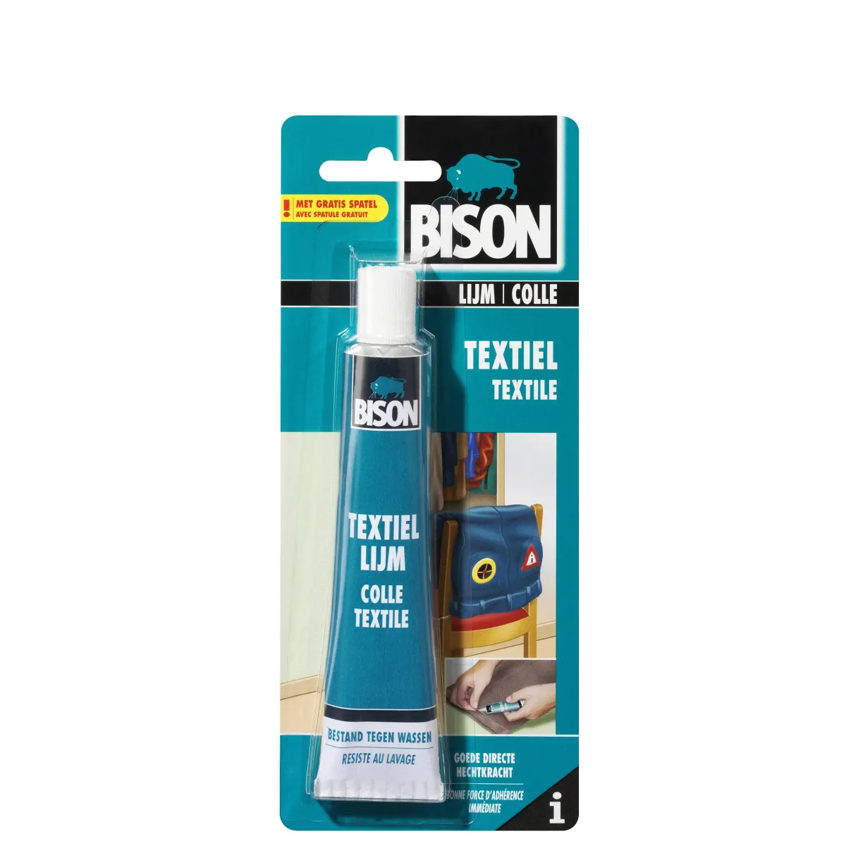 Tape & Lijm|Brico Bison Textiellijm Blister 50Ml