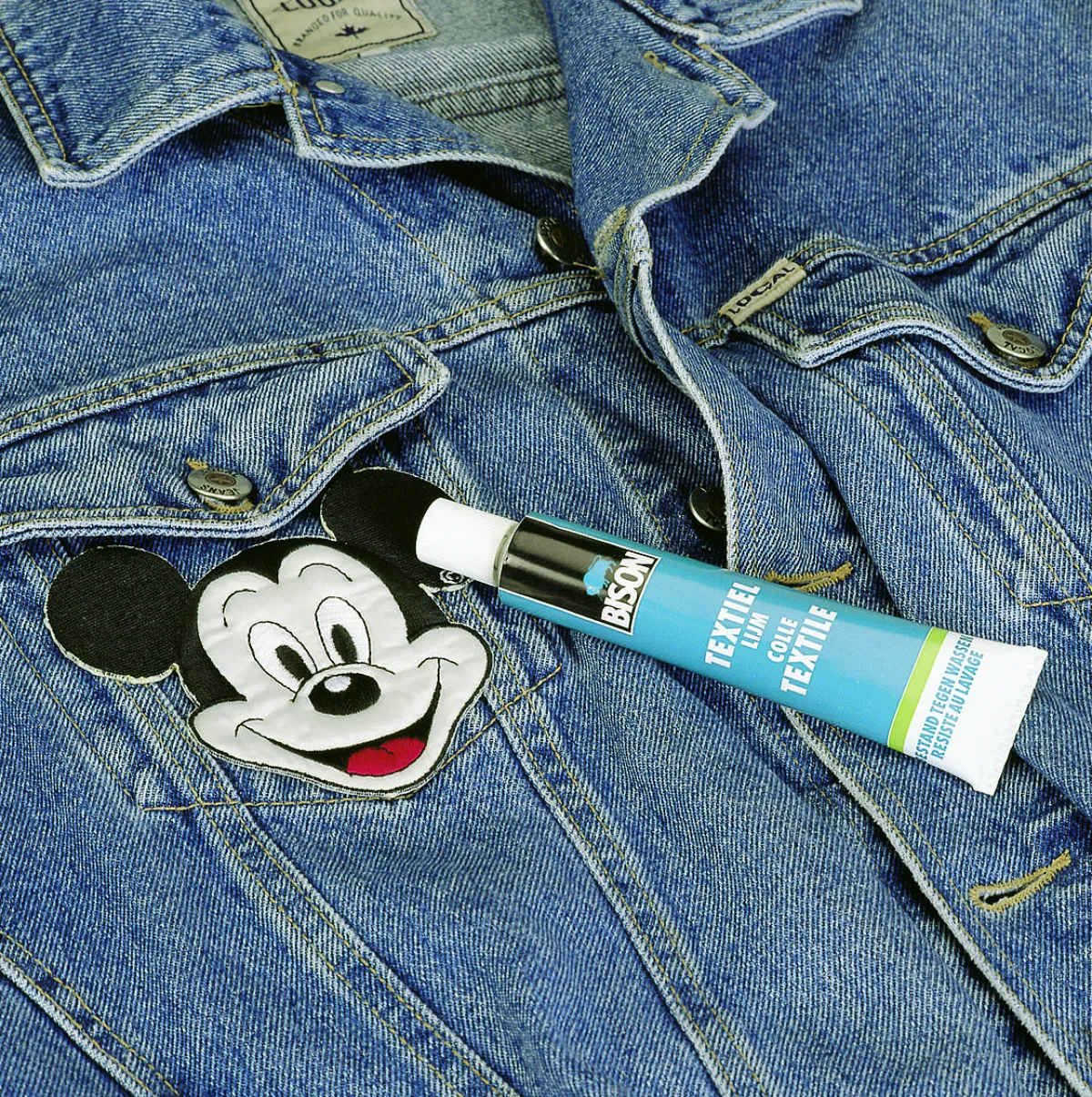 Tape & Lijm|Brico Bison Textiellijm Blister 50Ml