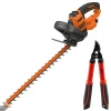 Heggenscharen|Brico Black+Decker Elektrische Heggenschaar Behts401Kit-Qs 500W + Snoeischaar