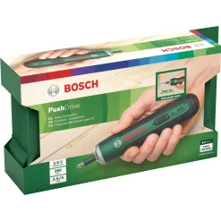 Boormachines|Brico Bosch Accu Schroefmachine Pushdrive 3,6V (1 Accu)