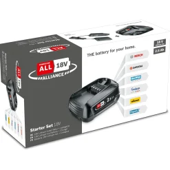 Accu'S & Acculaders|Brico Bosch Batterij + Lader Power For All 18V 2,5Ah