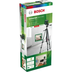 Lasermeters|Brico Bosch Kruislijnlaser Premium Universallevel 360°