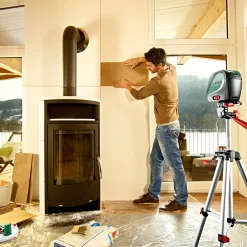 Lasermeters|Brico Bosch Kruislijnlaser Universal Level 2 10M