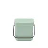 Vuilnisbakken|Brico Brabantia Afvalemmer Sort&Go 3L Jade Groen