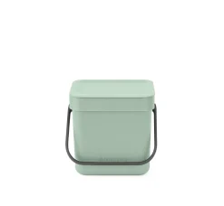 Vuilnisbakken|Brico Brabantia Afvalemmer Sort&Go 3L Jade Groen
