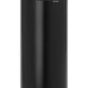 Vuilnisbakken|Brico Brabantia Afvalemmer Touch Bin New Matt Black 30L