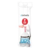 Vuilnisbakken|Brico Brabantia Afvalzak Perfectfit Y Wit 20L 20 Stuks