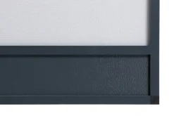 Brico Cando Hordeur Comfort - Magnetische Hordeur - Antraciet Profiel - Grijs Gaas - 100X235Cm- Vliegendeuren