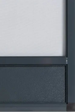 Brico Cando Hordeur Premium - Magnetische Hordeur - Antraciet Profiel - Grijs Gaas - 100X235Cm- Vliegendeuren