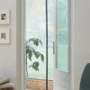 Brico Cando Hordeur Standaard - Magneethor - Wit Profiel - Zwart Gaas - 95X235Cm- Vliegendeuren
