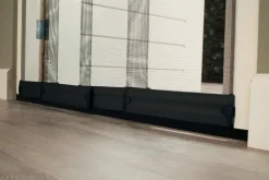 Brico Cando Horgordijn Standaard - Grijs Profiel - Grijs Gaas - 95X235Cm- Vliegendeuren