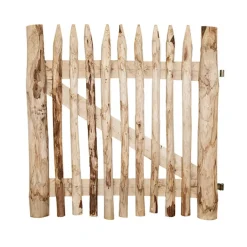 Brico Cartri Tuinpoort Natuurlijk Kastanjehout 100X100Cm- Tuindeuren