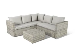 Brico Central Park Alea Loungeset Taupe Staal/Canvas 3 Delig- Loungesets