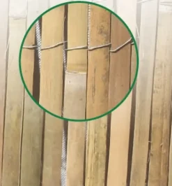 Brico Central Park Balkonscherm Split Bamboe 1X5M- Balkonschermen