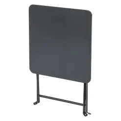 Brico Central Park Bijzet Tuintafel Mini Stacy Staal Antraciet 40X40X45Cm- Tuintafels