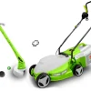 Grasmaaiers|Brico Central Park Elektrische Grasmaaier 1300W 25L + Elektrische Grastrimmer 250W